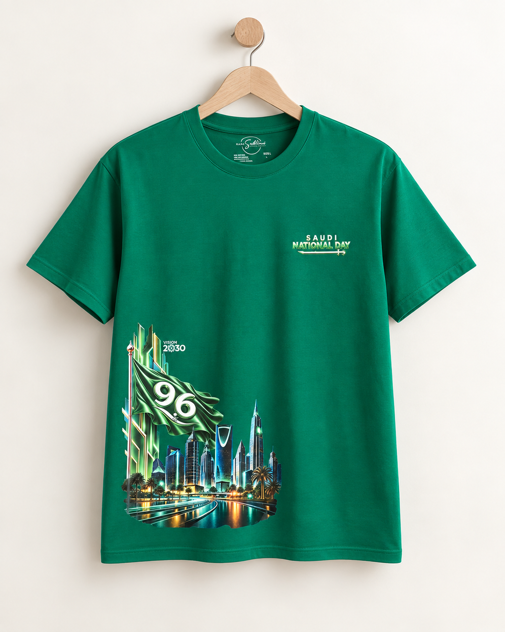 Saudi Spirit 96 T-Shirt | National Day Collection