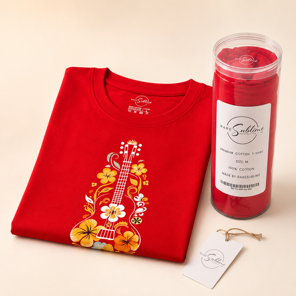 Life In Full Bloom Red T-Shirt