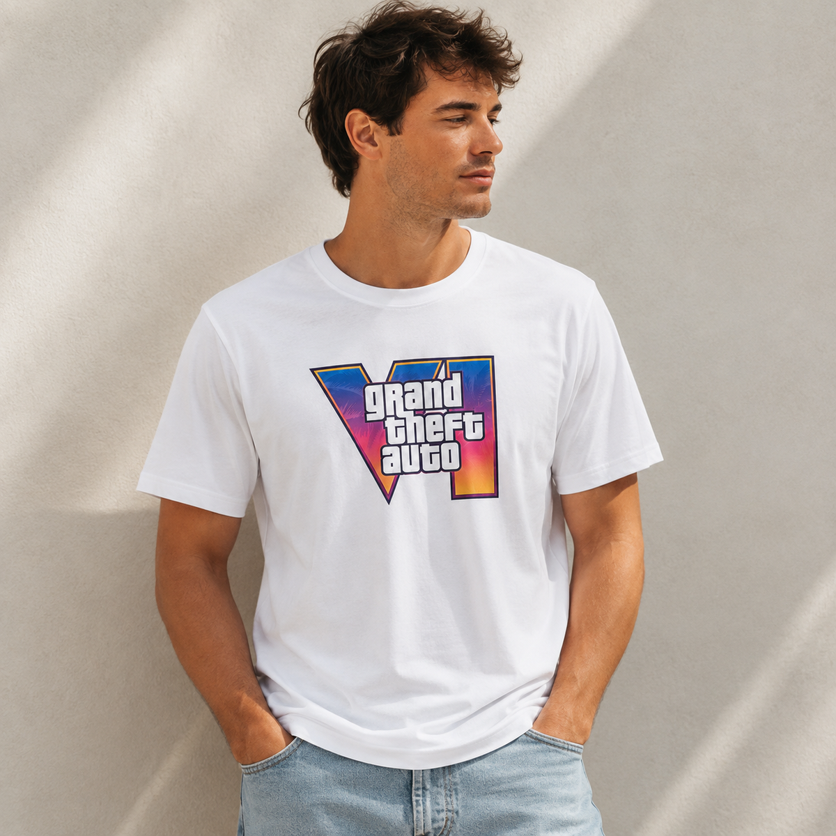 Retro Gaming VI Black T-Shirt