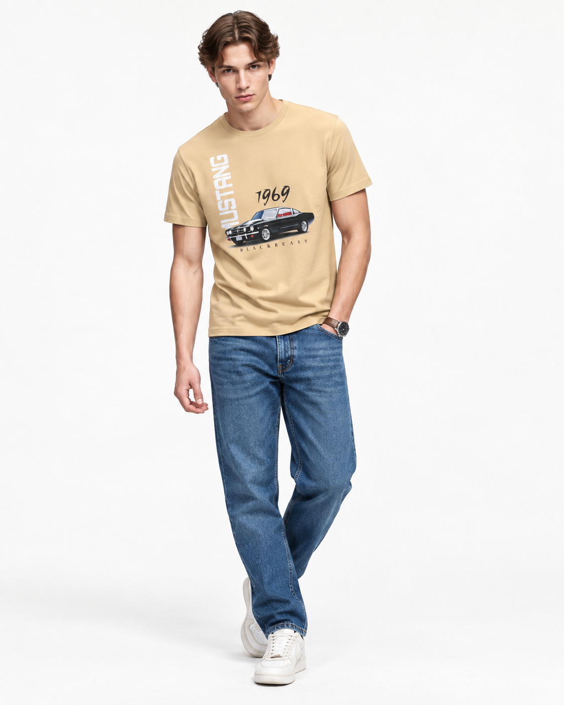 Men’s 1969 Blackbeast Graphic T-Shirt – 100% Cotton