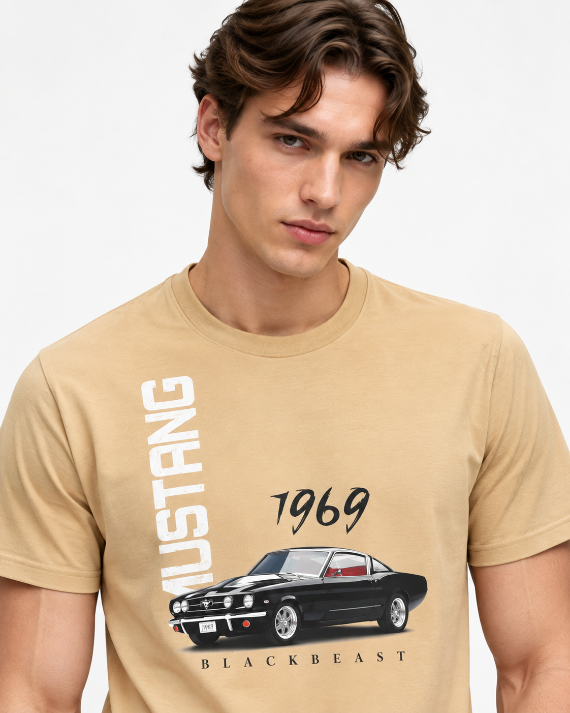 Men’s 1969 Blackbeast Graphic T-Shirt – 100% Cotton