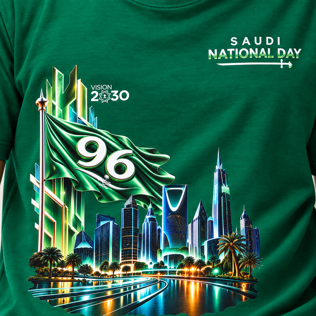 Saudi Spirit 96 T-Shirt | National Day Collection